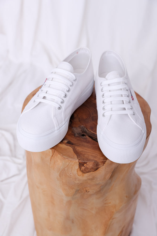 SUPERGA 2790 Linea Up And Down Sneakers White-Seaa Fashion