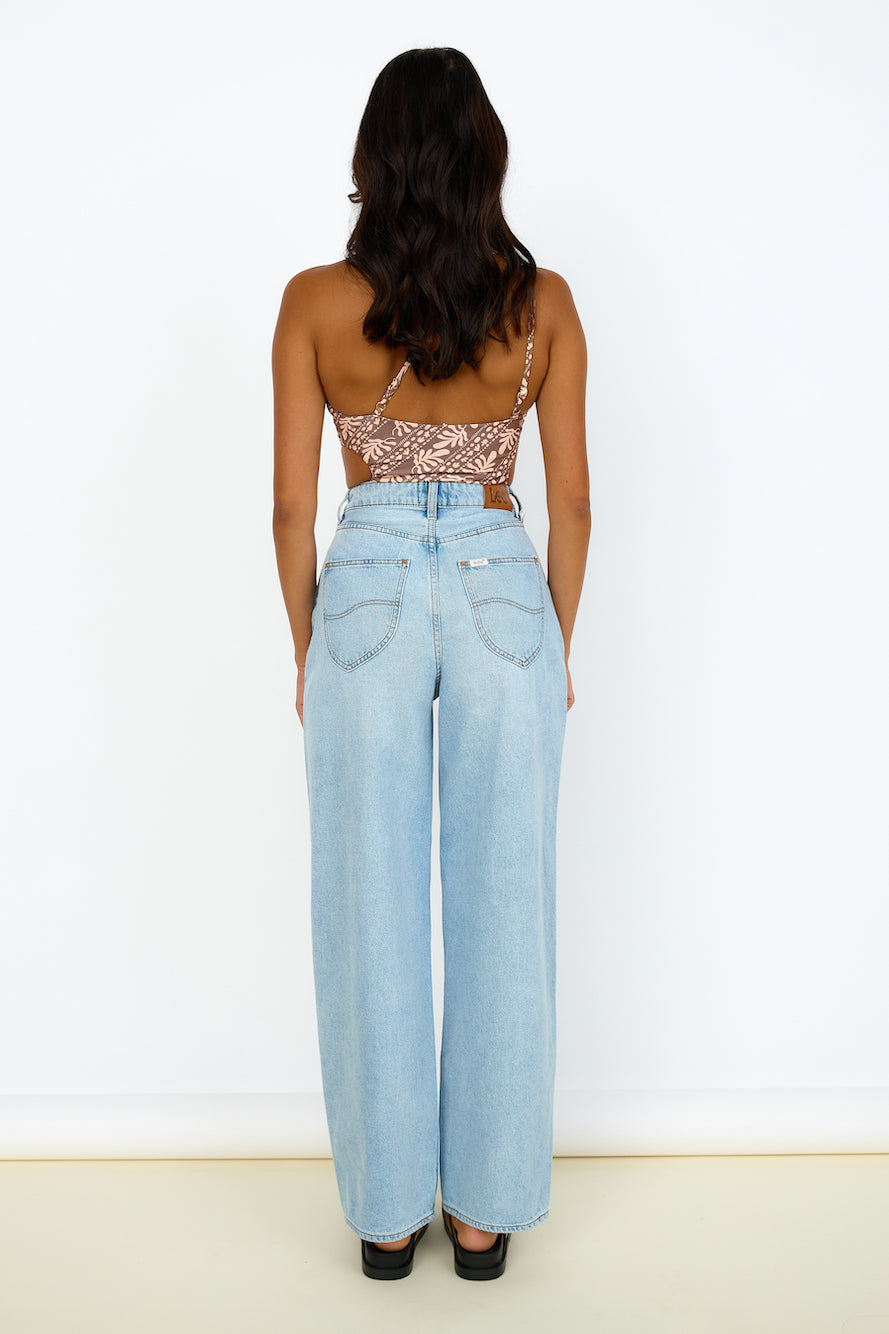 LEE High Baggy Jean Delirium-Seaa Fashion