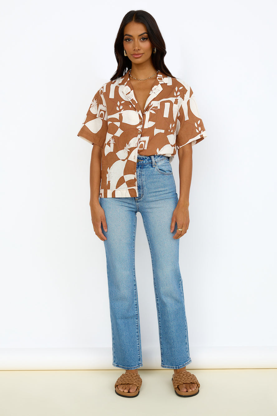 ROLLA'S Original High Rise Straight Jean Brad Blue-Seaa Fashion