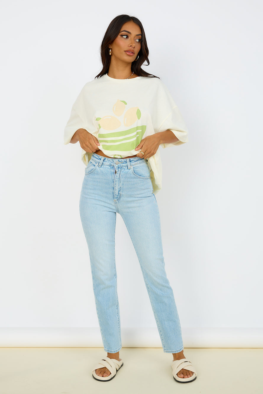 ROLLA'S Dusters High Rise Slim Jean Eco Erin Blue-Seaa Fashion