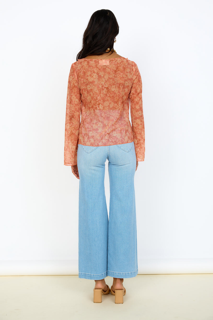 FINDERS KEEPERS Peppa Top Peach Harvest-Seaa Fashion