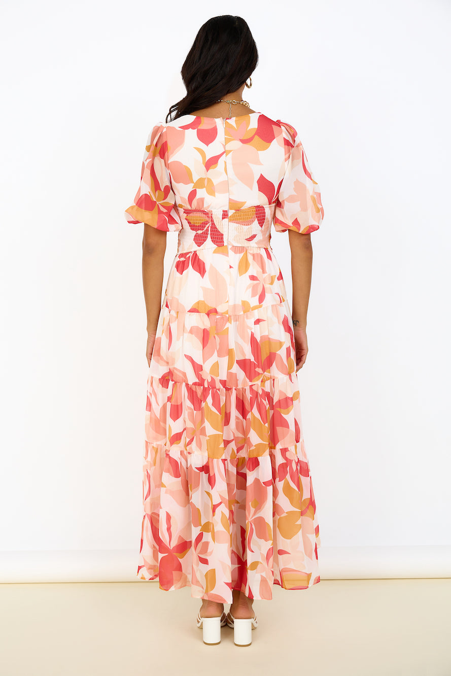 Bewitching Soul Maxi Dress Pink-Seaa Fashion