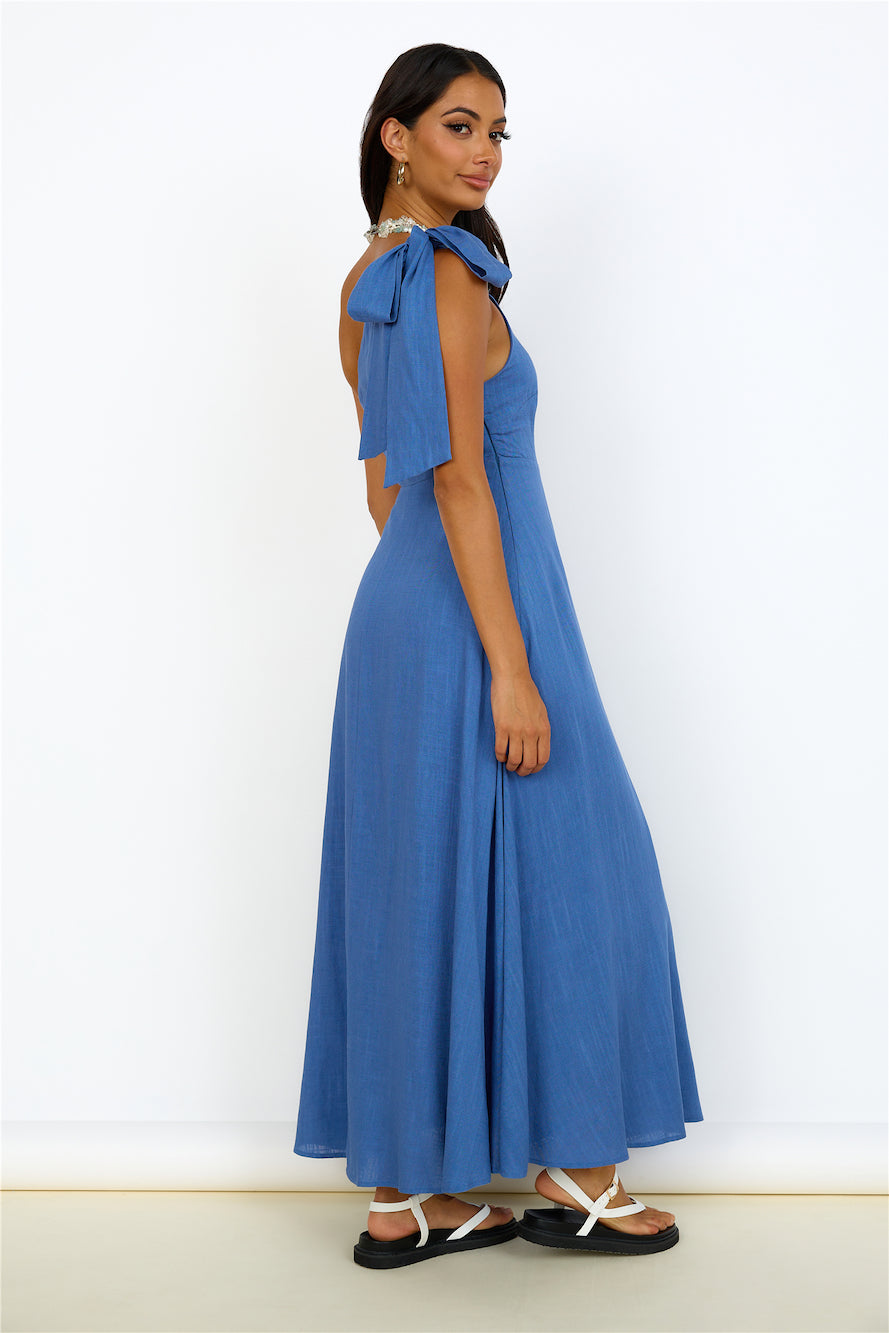 Fantasy Of Mine Maxi Dress Blue-Seaa Fashion
