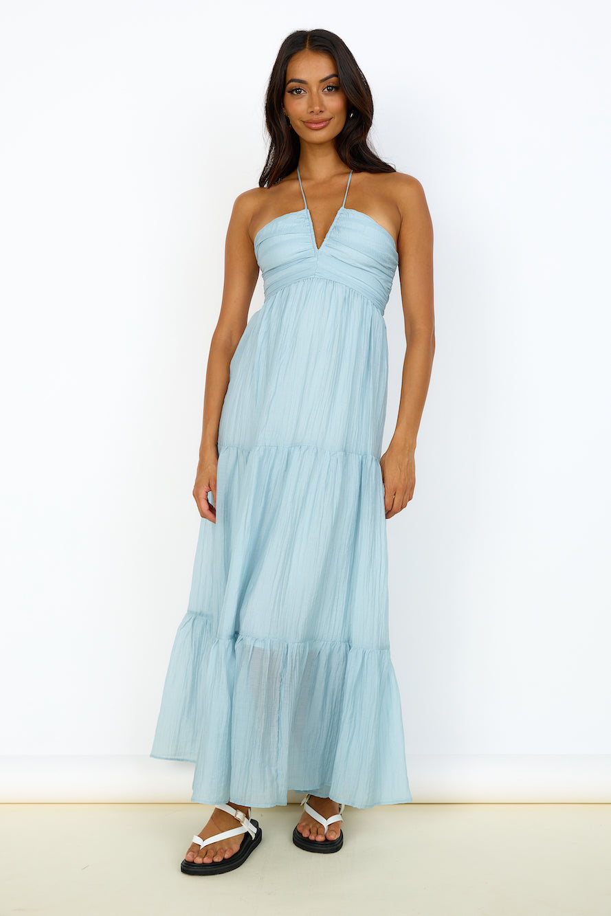 Heavenly Delight Maxi Dress Blue-Seaa Fashion