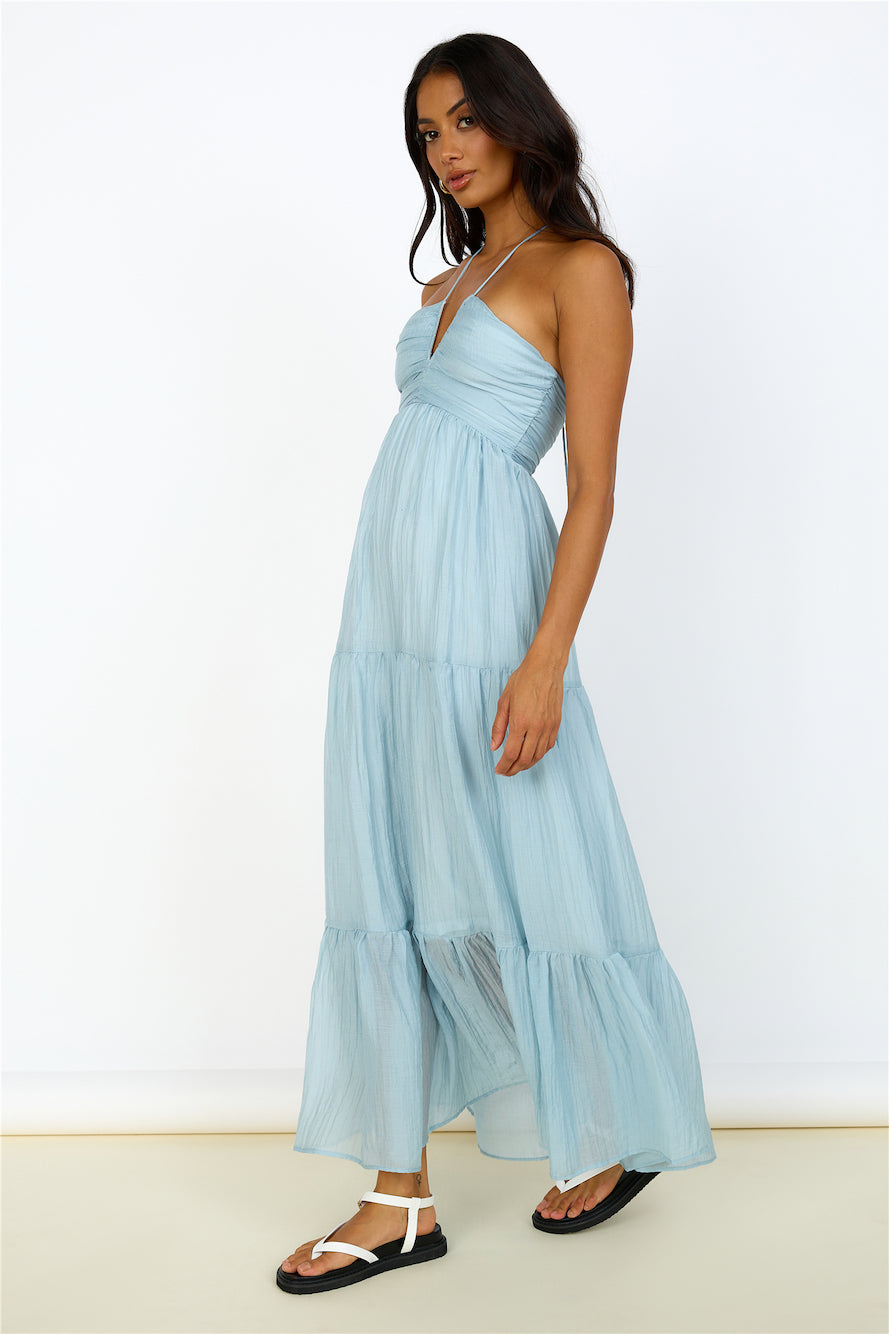 Heavenly Delight Maxi Dress Blue-Seaa Fashion