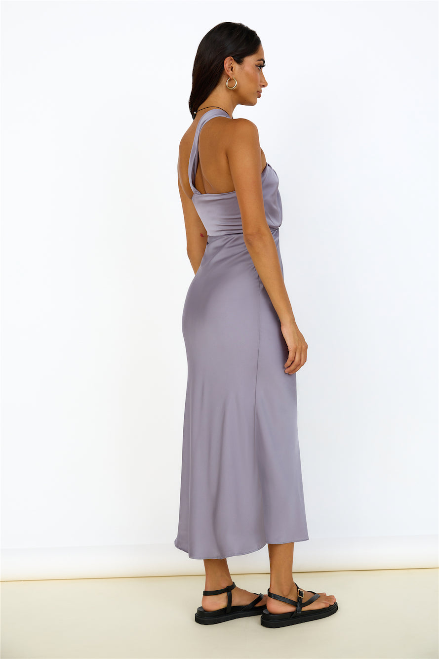 Over Again Maxi Dress Grey-Seaa Fashion