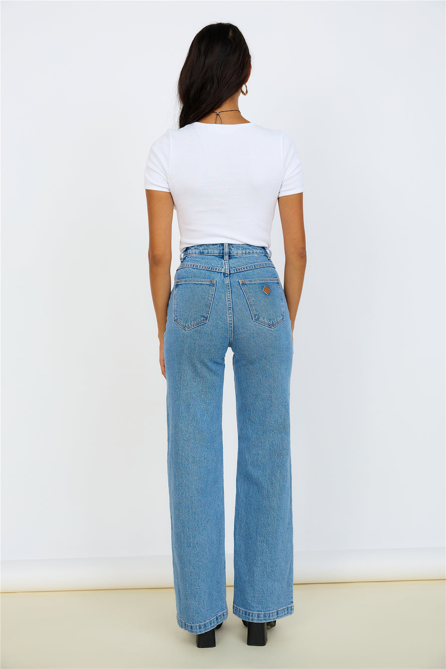 ABRAND A '94 High and Wide Jean Estella-Seaa Fashion