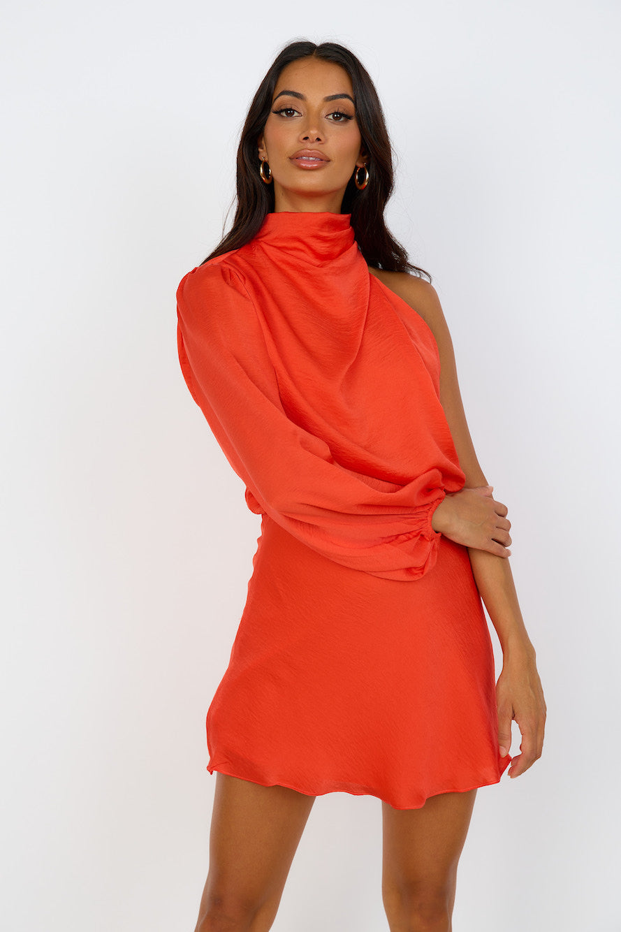 Counting Every Blessing Dress Red-Seaa Fashion