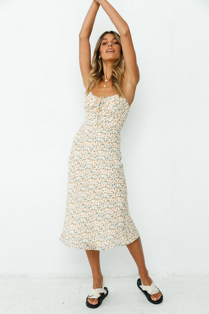 Thinking About You Midi Dress-Seaa Fashion