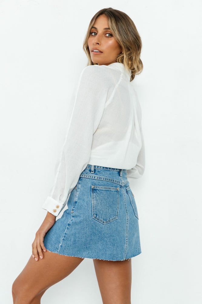 ABRAND A A Line Skirt Walkin On-Seaa Fashion