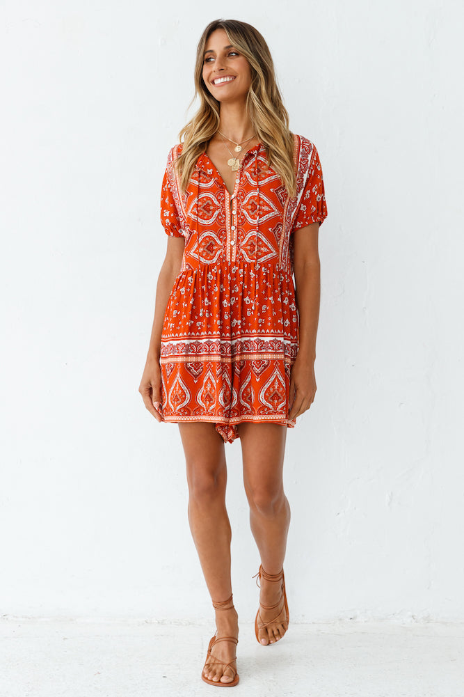 Adrielle Romper-Seaa Fashion