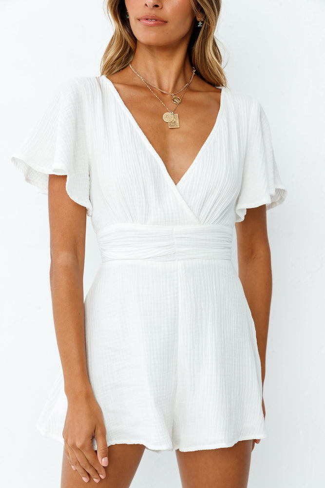 High Flier Romper White-Seaa Fashion