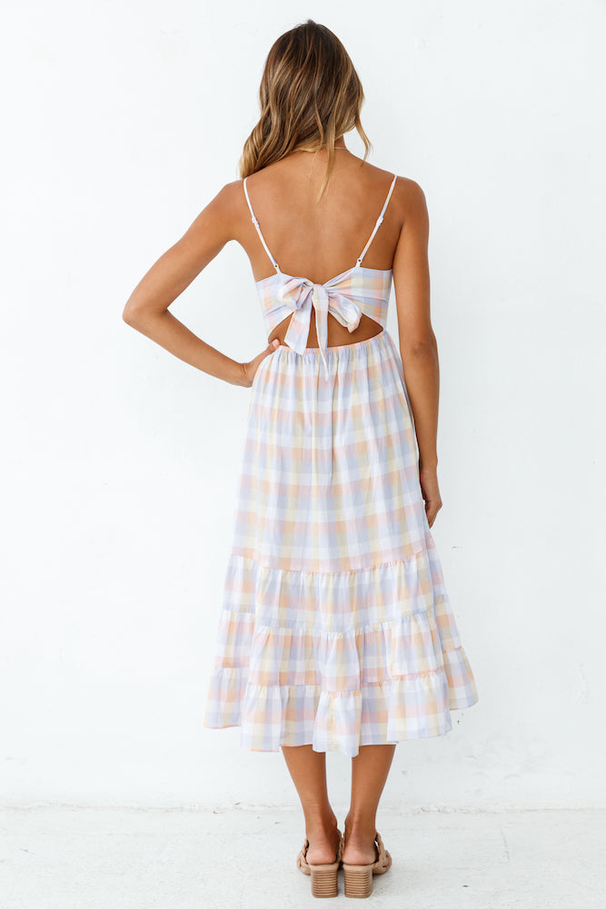 Sunset Shades Midi Dress-Seaa Fashion