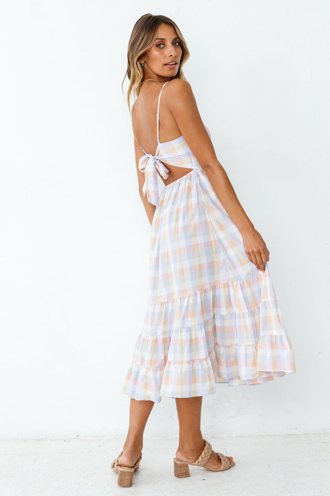 Sunset Shades Midi Dress-Seaa Fashion