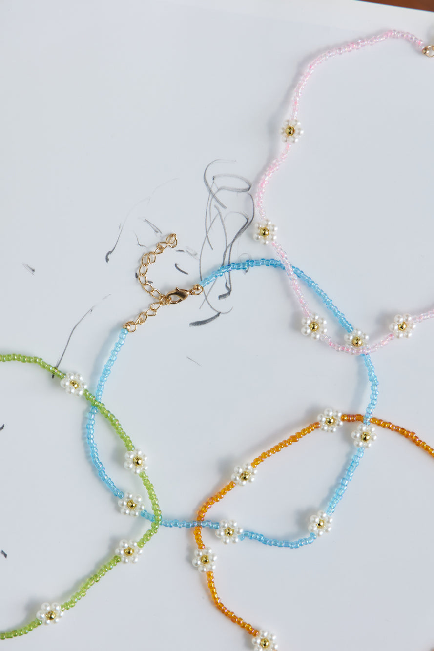 Titian Necklace Blue-Seaa Fashion