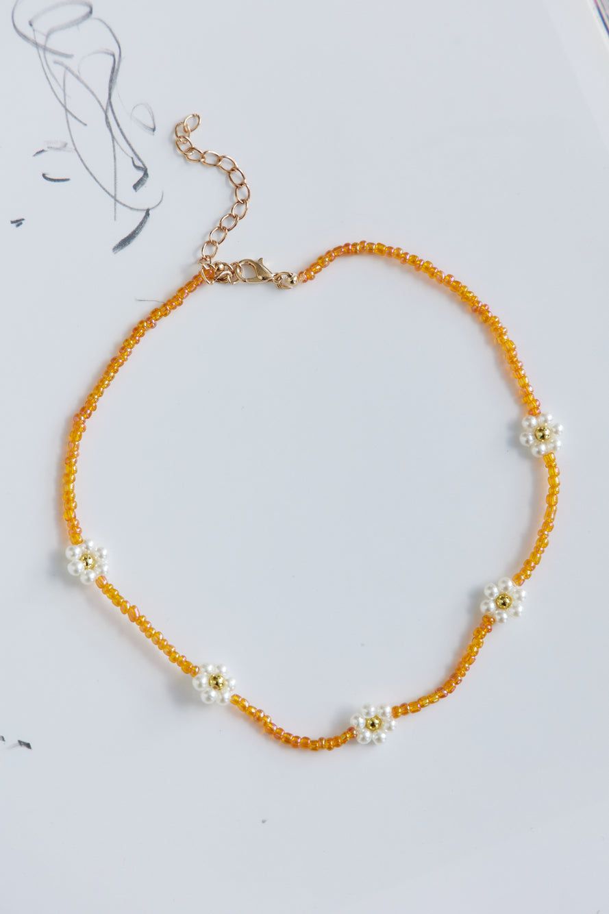 Titian Necklace Orange-Seaa Fashion
