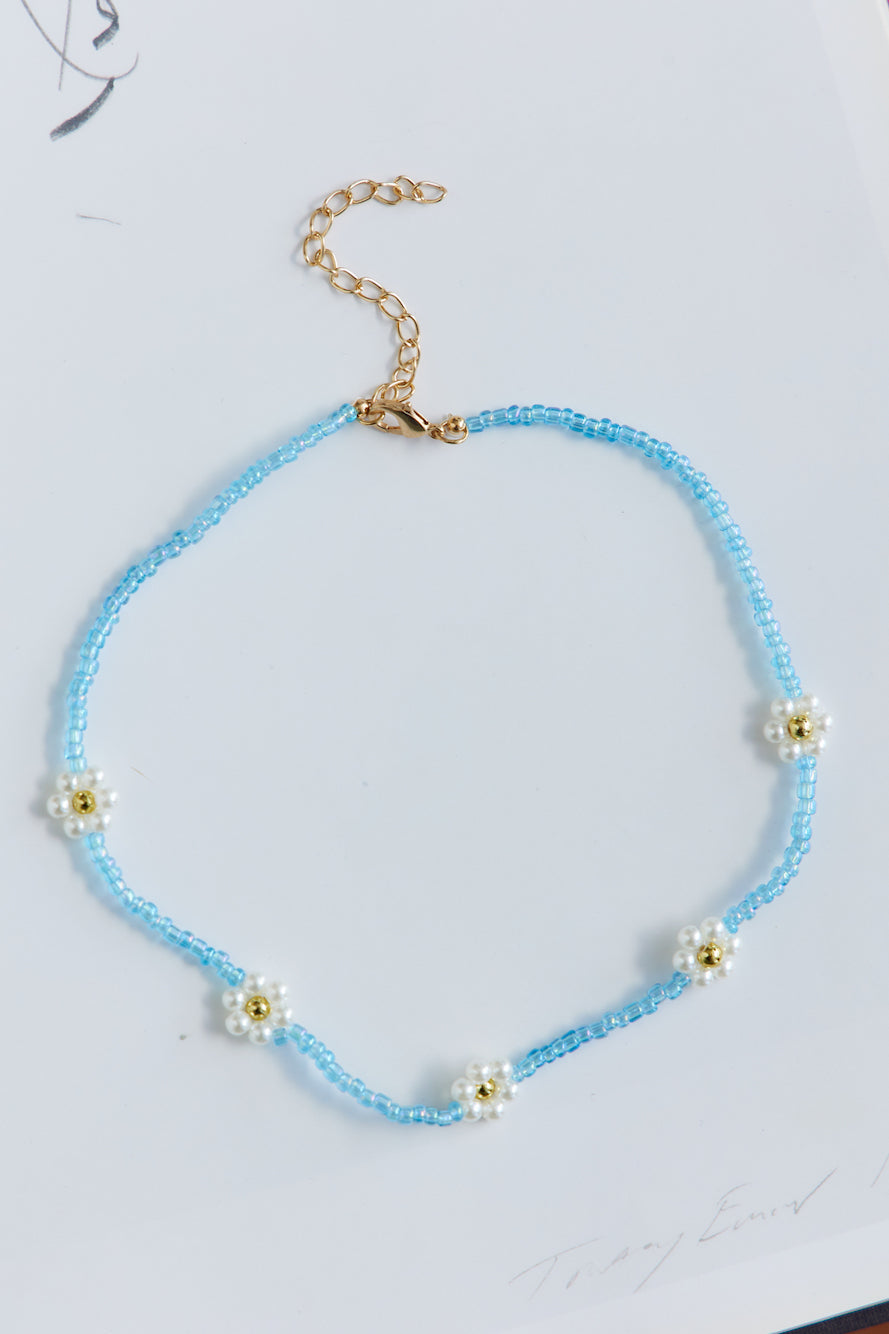Titian Necklace Blue-Seaa Fashion
