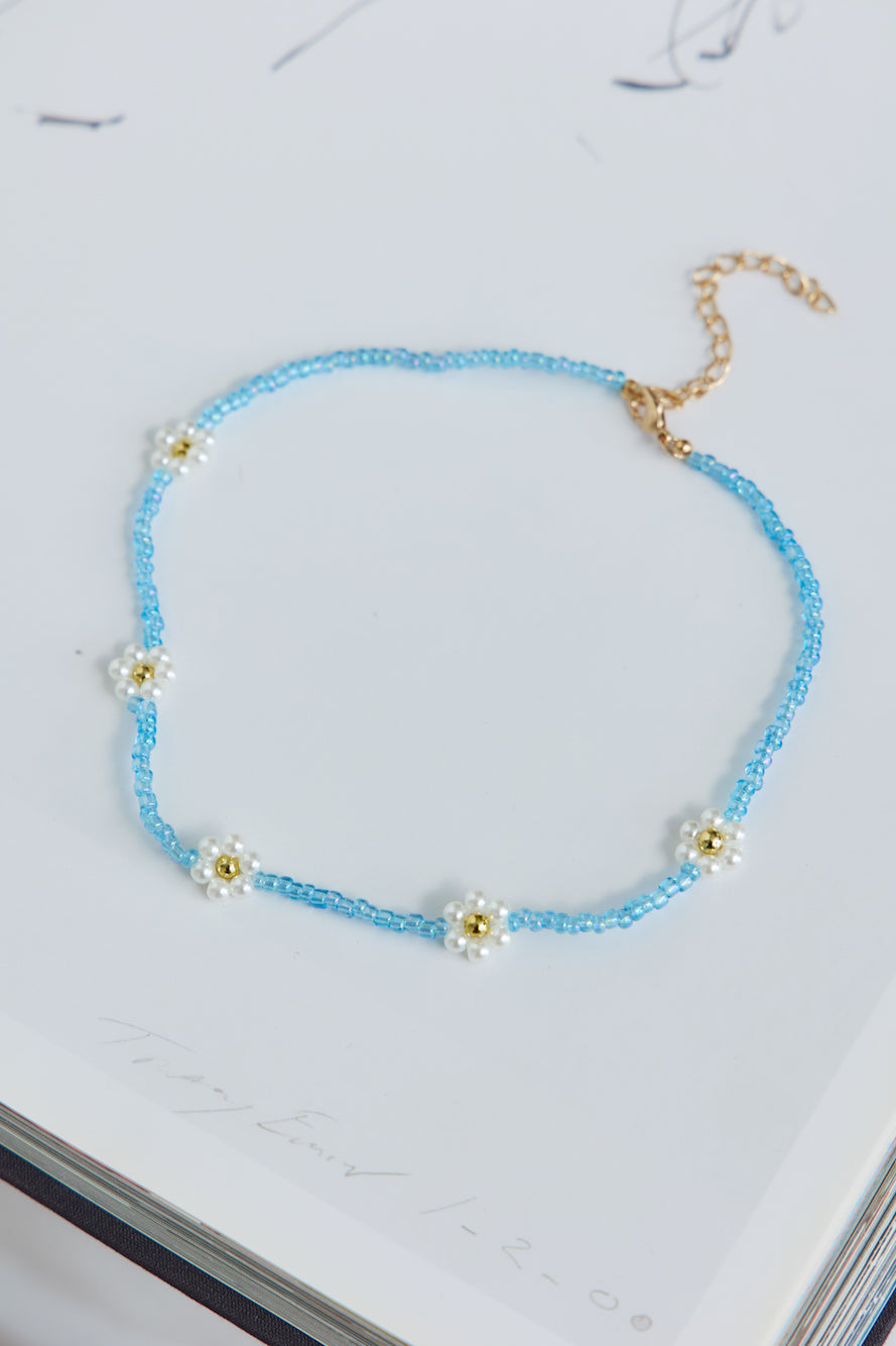 Titian Necklace Blue-Seaa Fashion