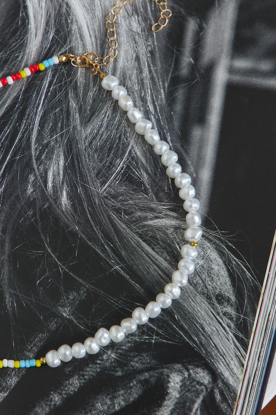 Summer Sea Glass Necklace-Seaa Fashion