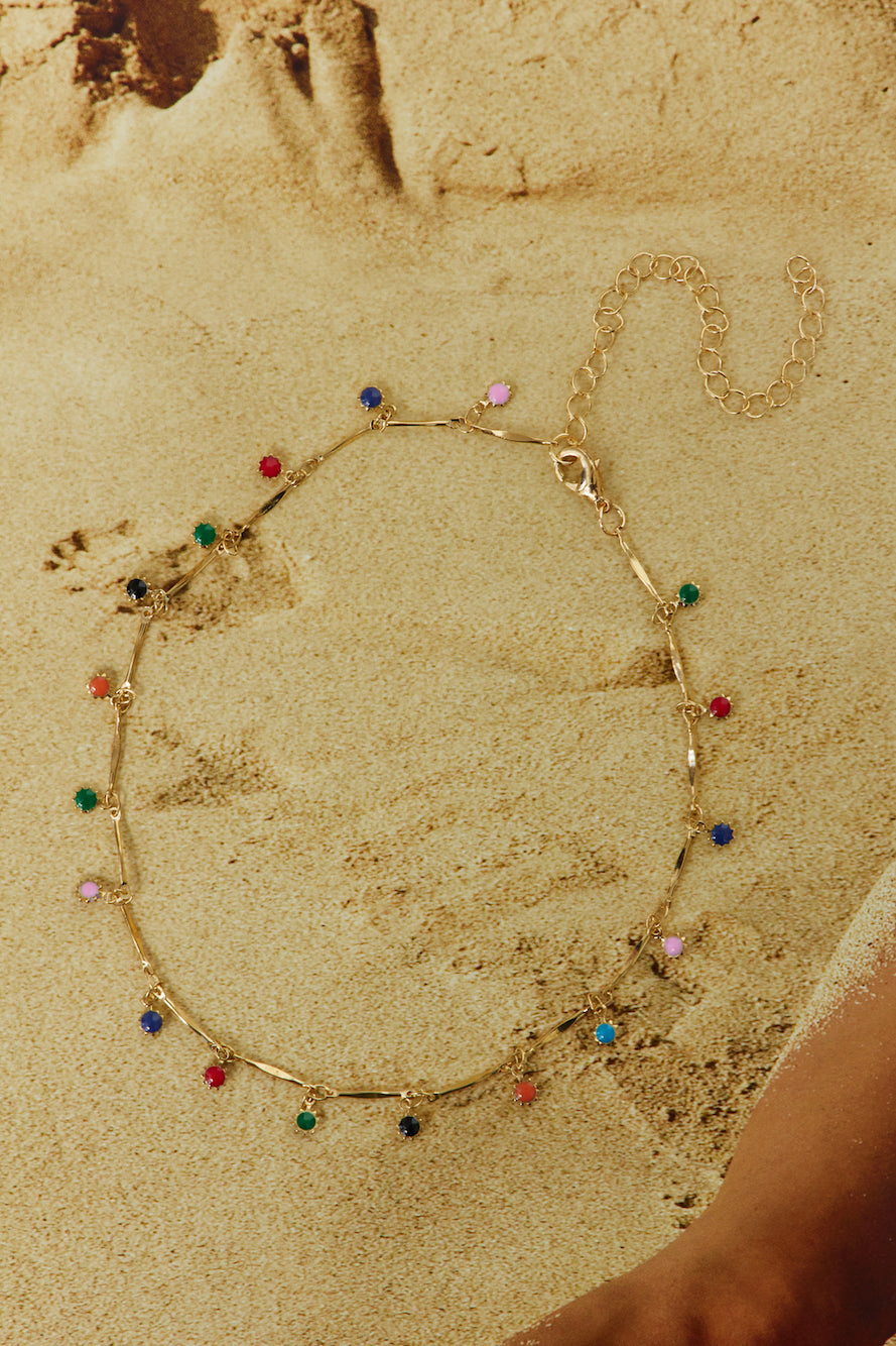 Prism Drops Necklace-Seaa Fashion