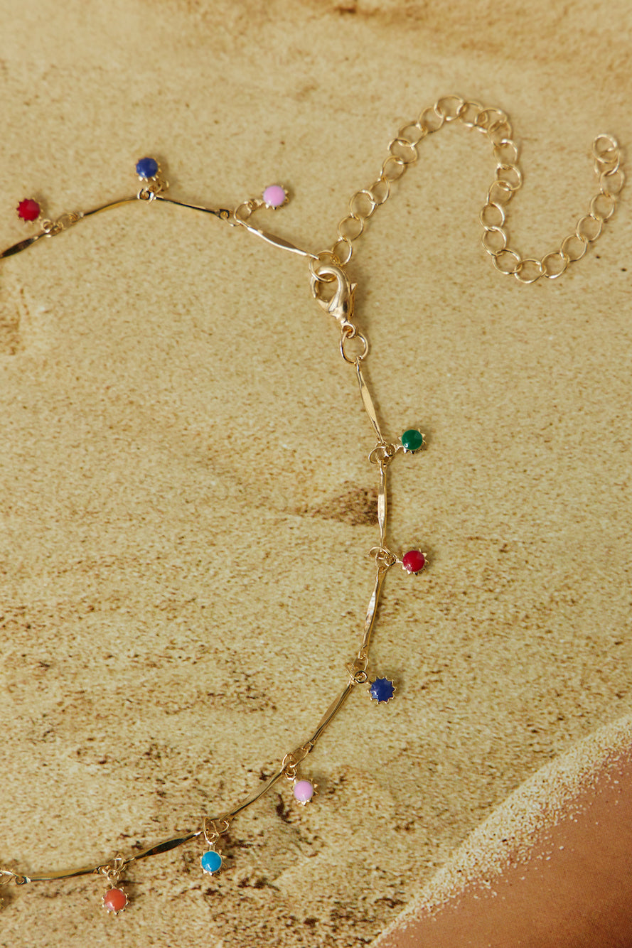 Prism Drops Necklace-Seaa Fashion