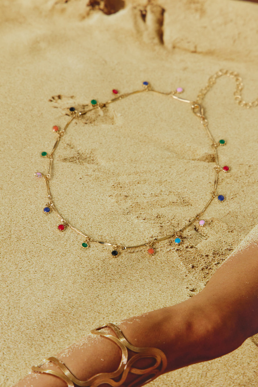 Prism Drops Necklace-Seaa Fashion