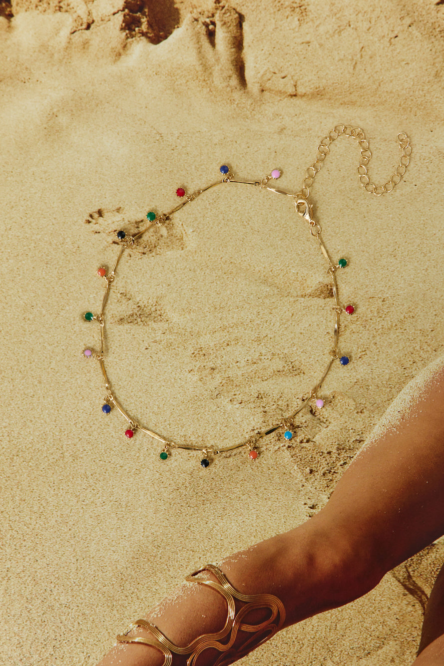 Prism Drops Necklace-Seaa Fashion