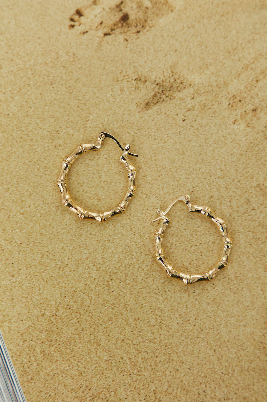 Intertwined Earrings Gold-Seaa Fashion