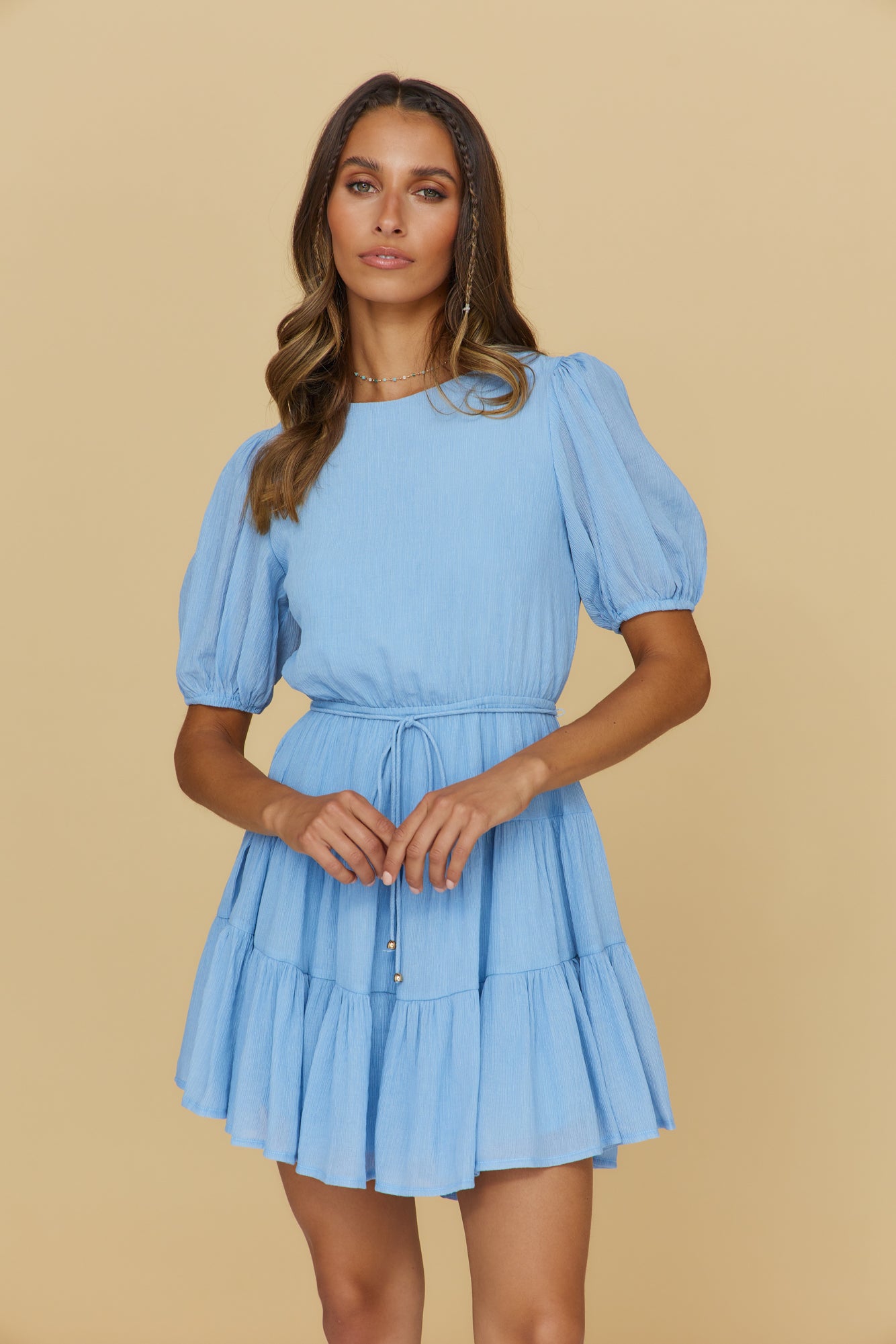 Clairvoyance Dress Blue-Seaa Fashion