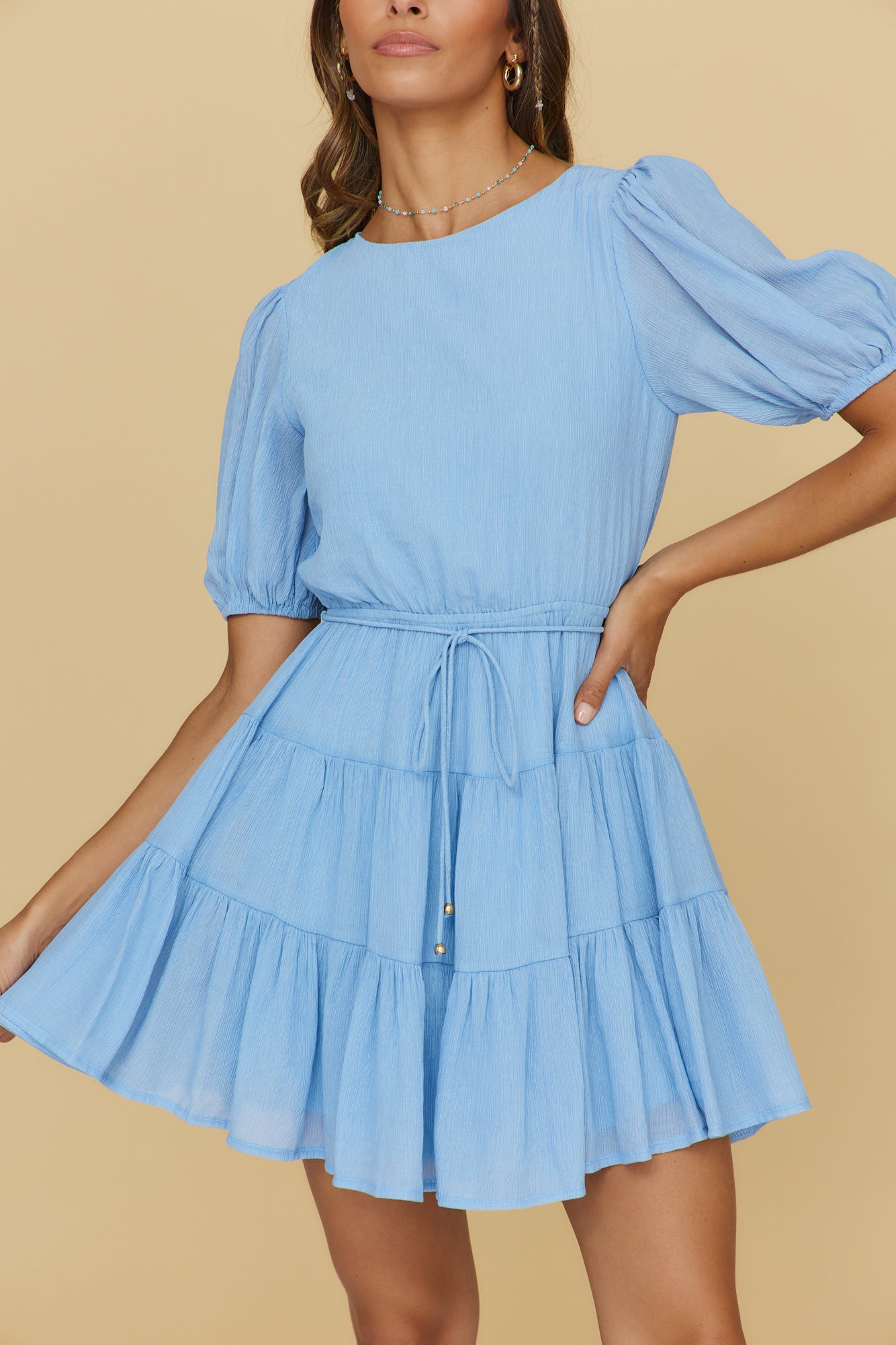 Clairvoyance Dress Blue-Seaa Fashion