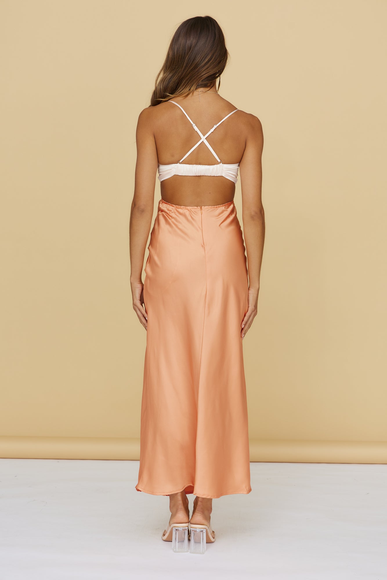 All About You Maxi Dress Orange-Seaa Fashion
