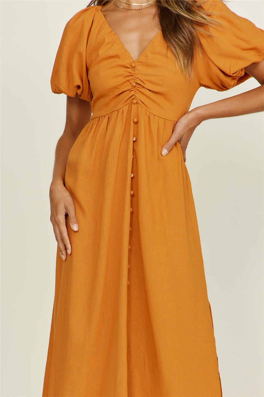 Sunlight Maxi Dress Tan-Seaa Fashion