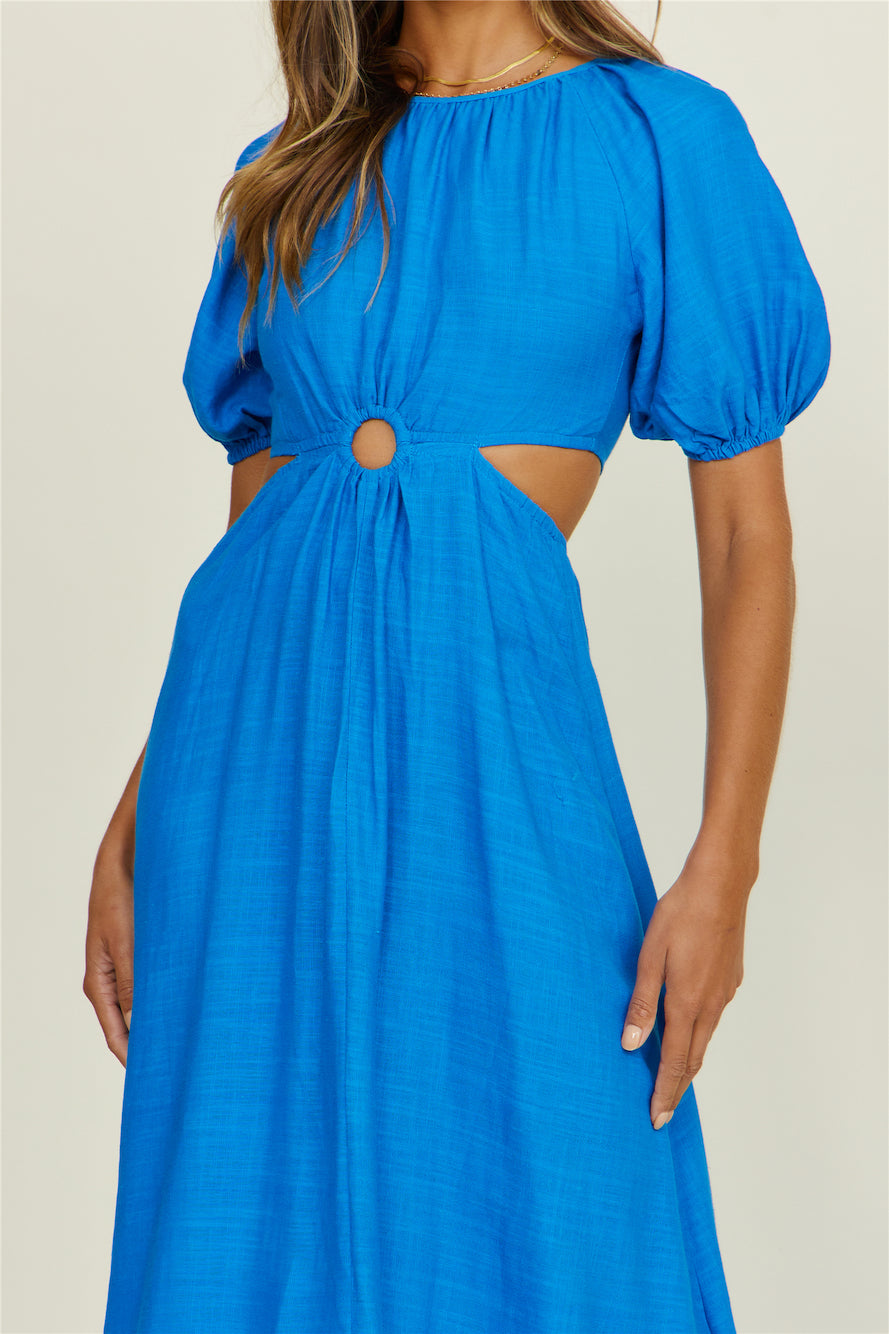 Warmth From Within Maxi Dress Blue-Seaa Fashion