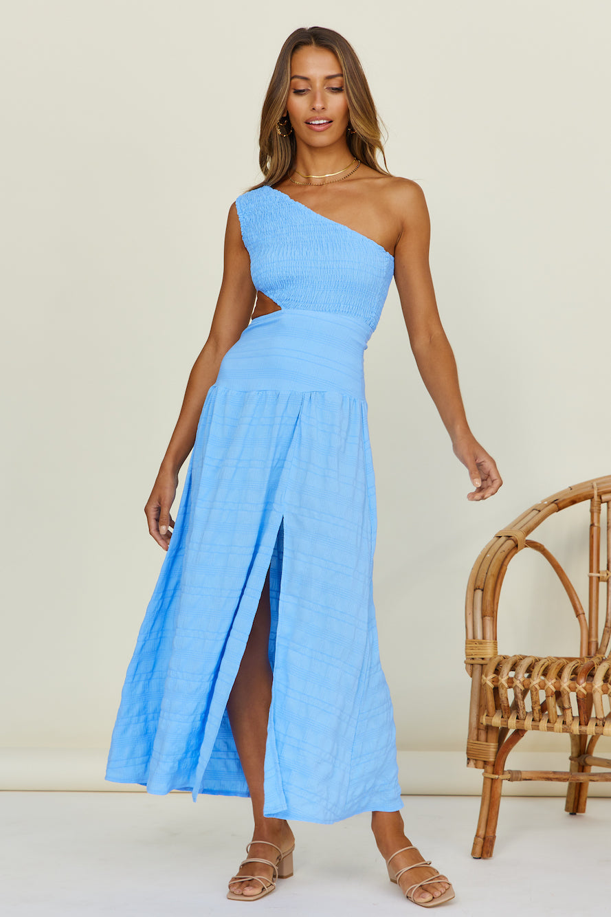 Check In Maxi Dress Blue-Seaa Fashion