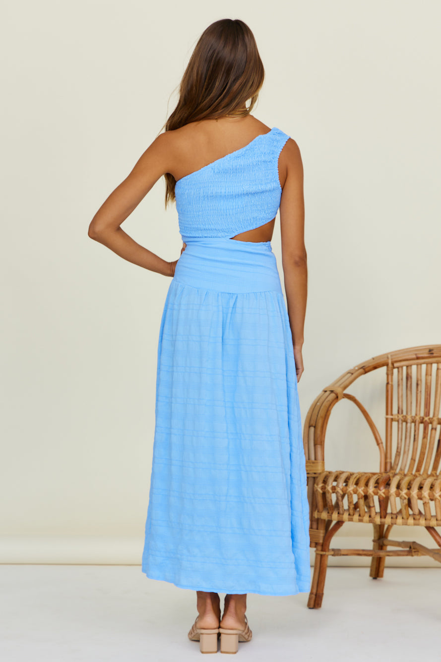Check In Maxi Dress Blue-Seaa Fashion