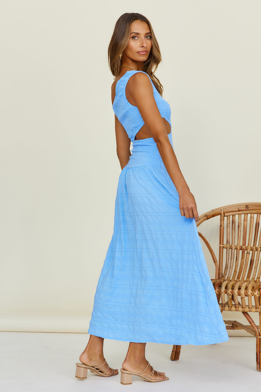 Check In Maxi Dress Blue-Seaa Fashion