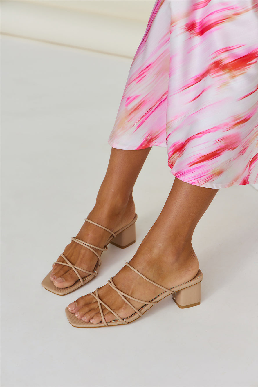 BILLINI Hessa Heels Nude Lizard-Seaa Fashion