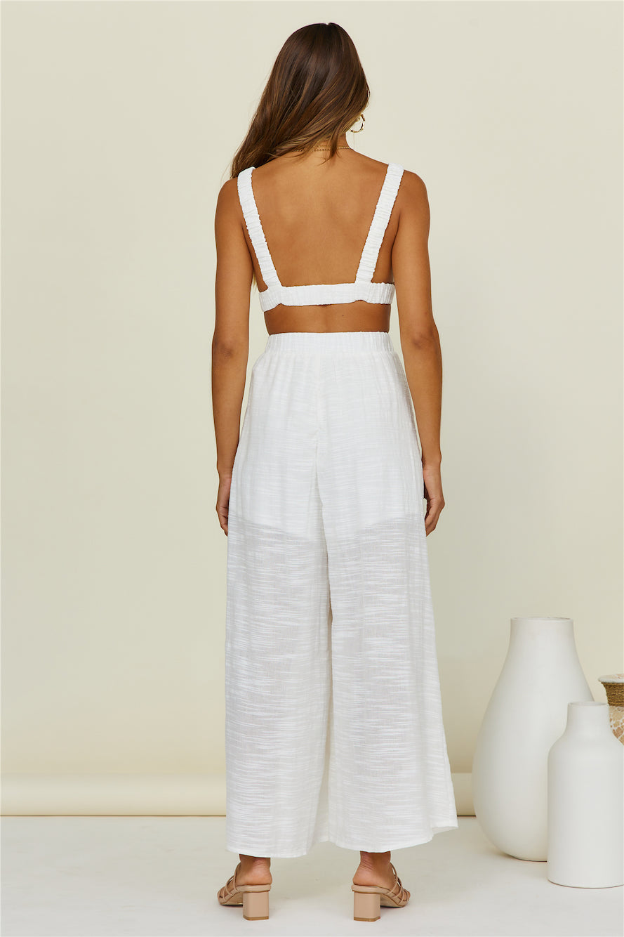 Your True Love Pants White-Seaa Fashion