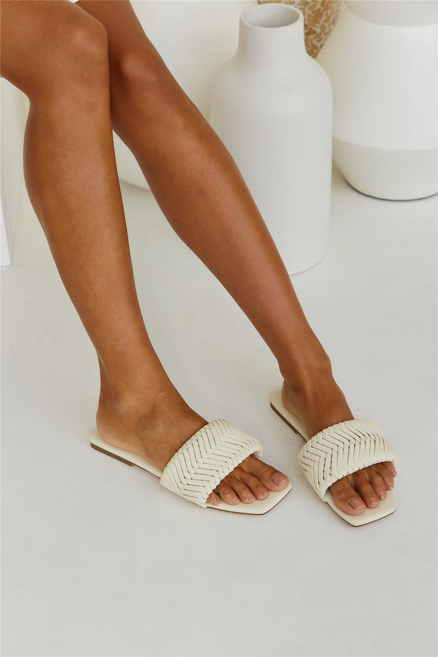 BILLINI Feva Slides Bone-Seaa Fashion