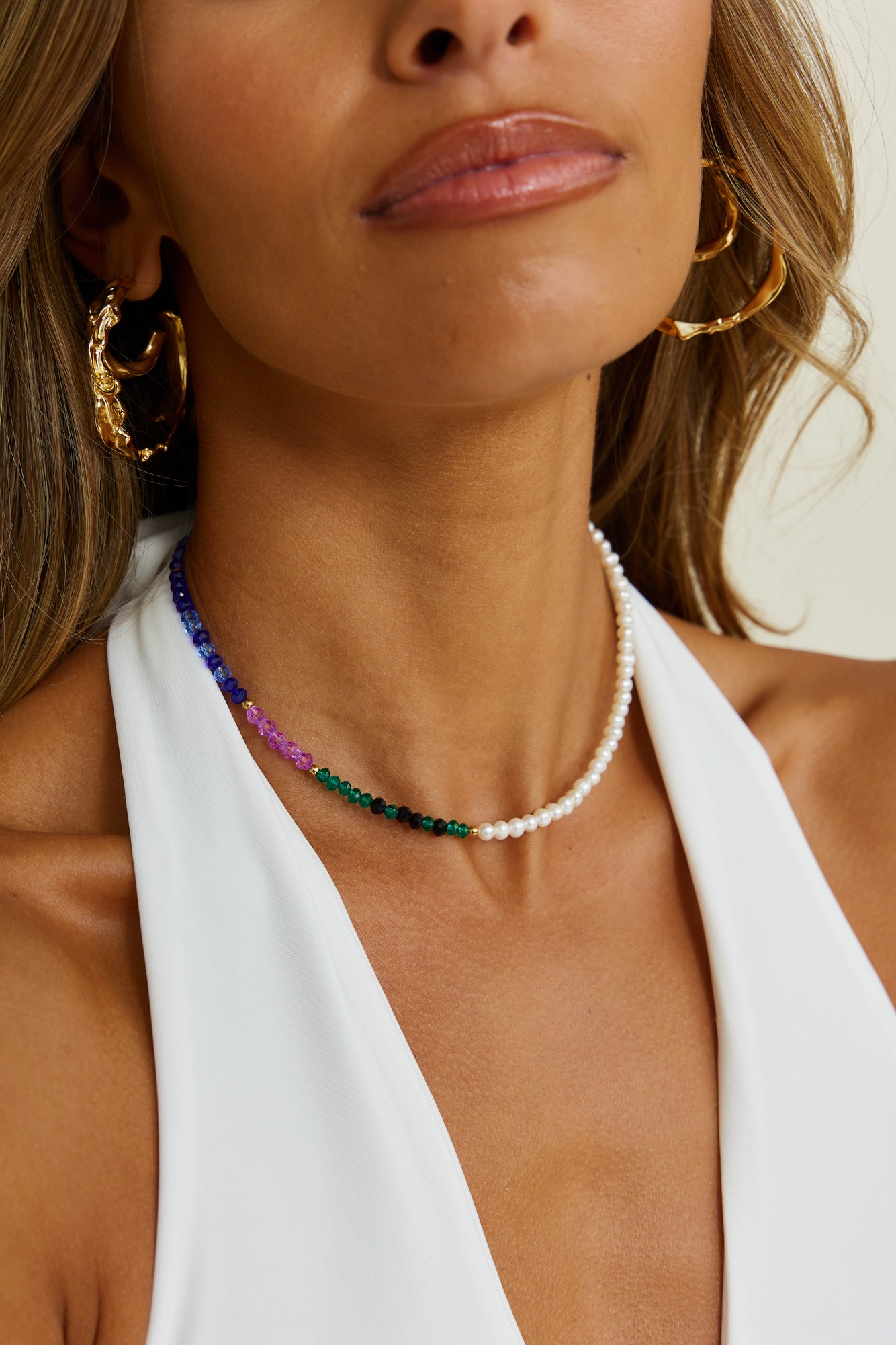 18k Gold Plated Whispers Around You Necklace-Seaa Fashion