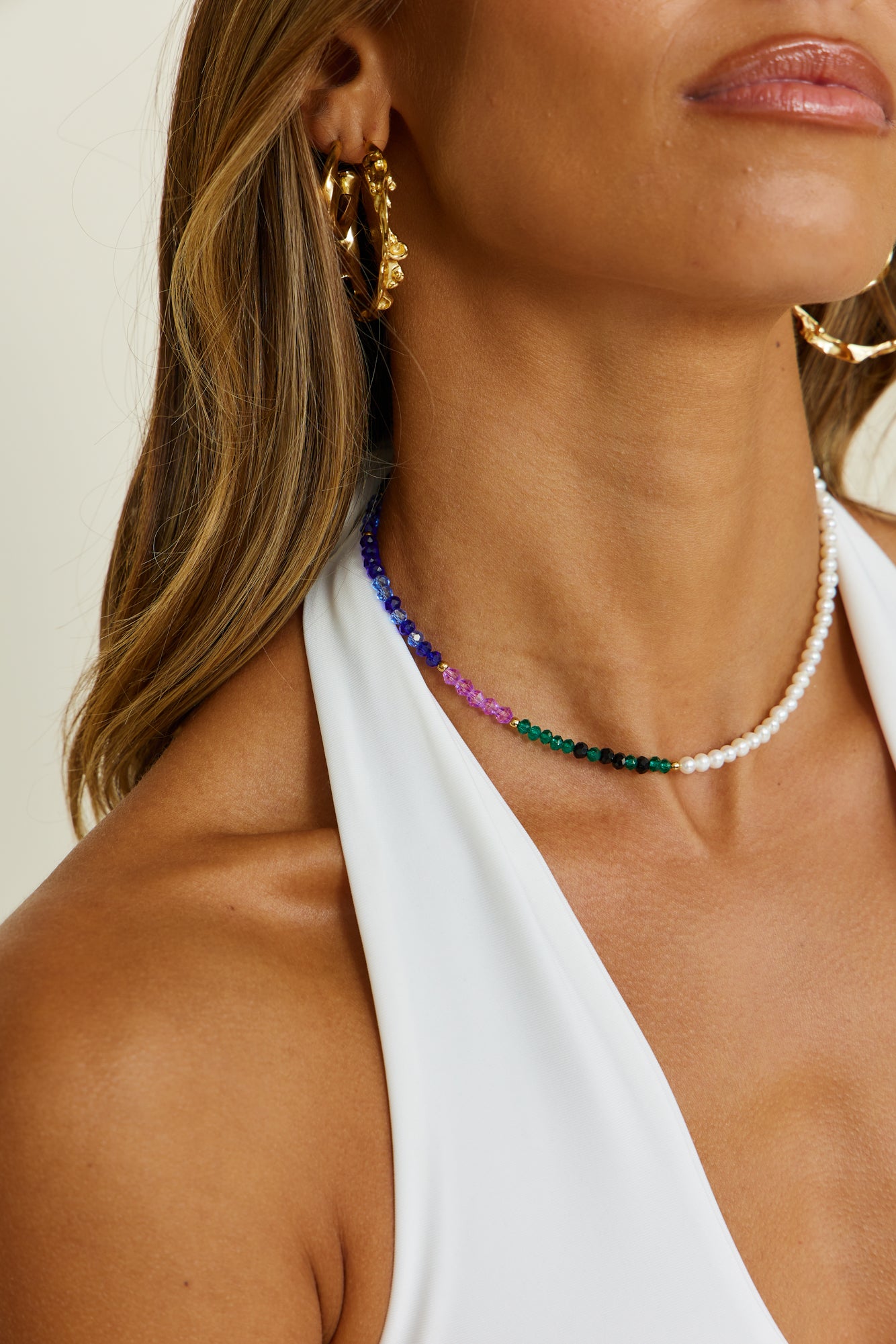 18k Gold Plated Whispers Around You Necklace-Seaa Fashion