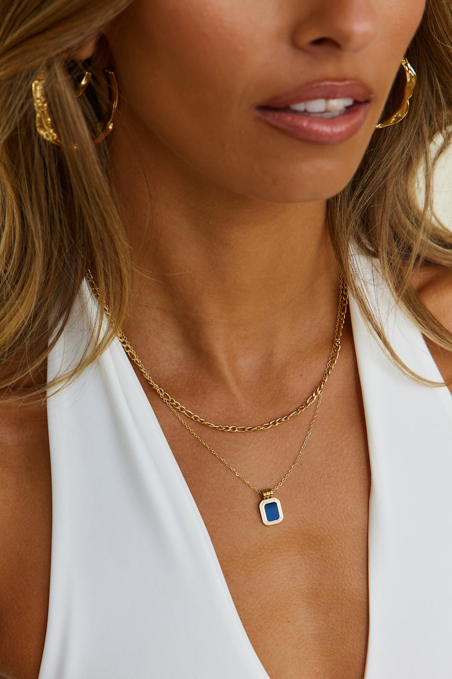 Viviel Necklace Gold-Seaa Fashion