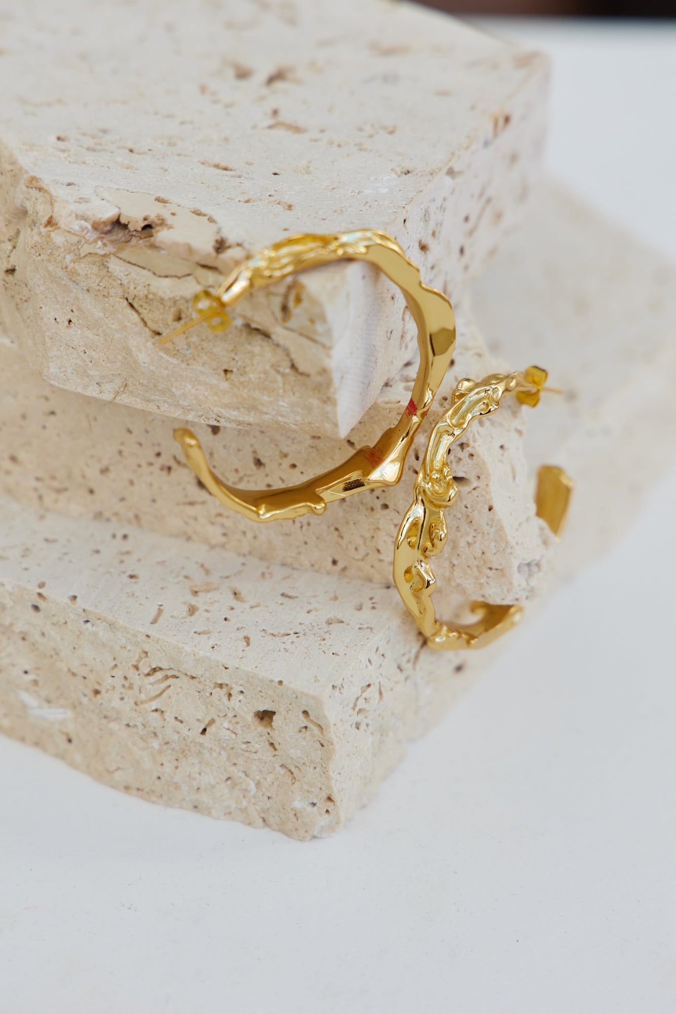 18K Gold Plated Love Like The Sun Earrings Gold-Seaa Fashion