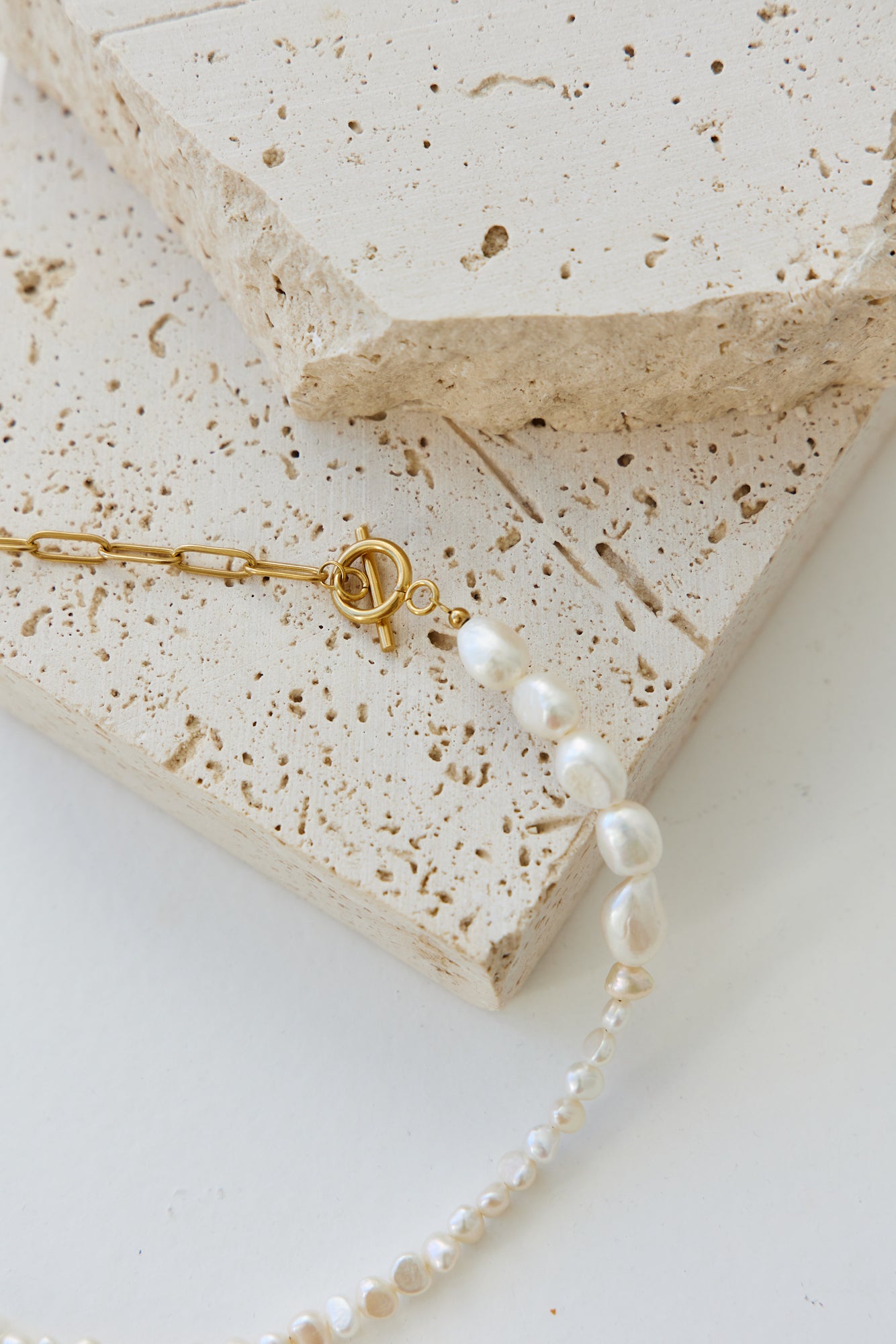 18k Gold Plated Falling Fast Necklace-Seaa Fashion