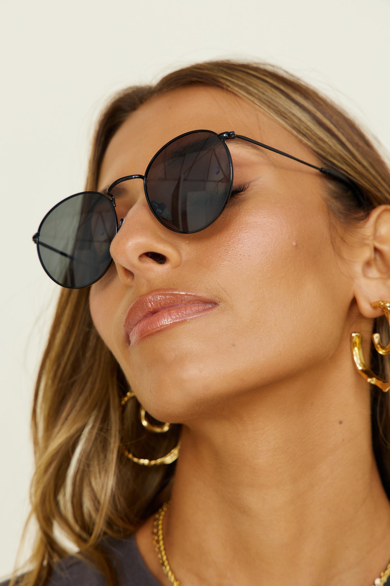 BANBÉ The Hawkins Sunglasses Black Smoke-Seaa Fashion