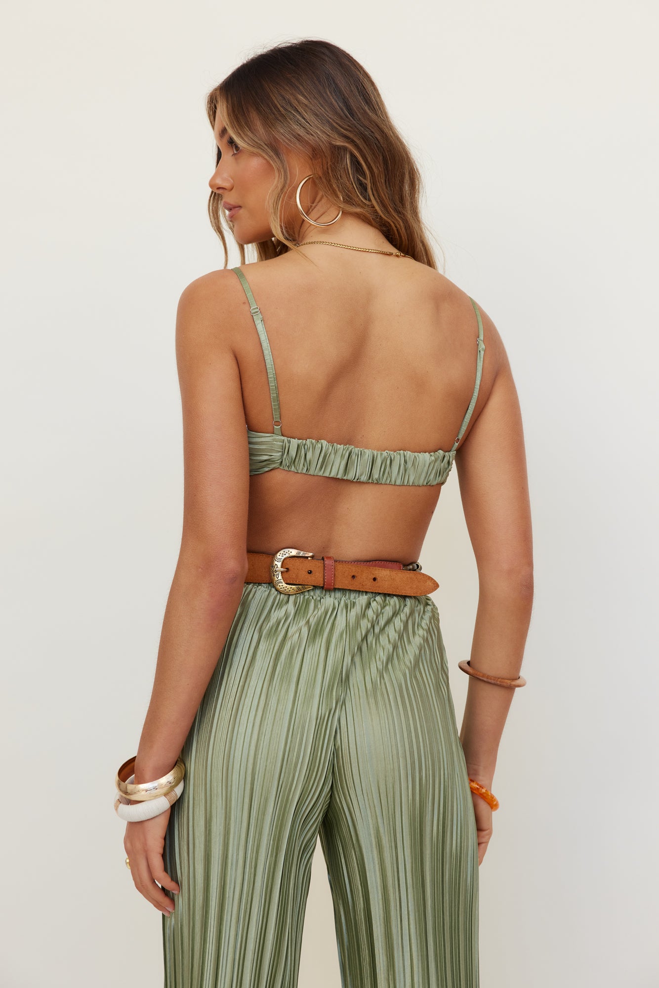 Always Moving Pants Green-Seaa Fashion