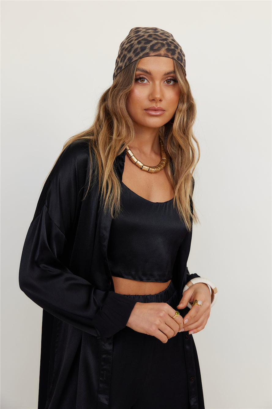 SNDYS Mystic Shirt Dress Black-Seaa Fashion