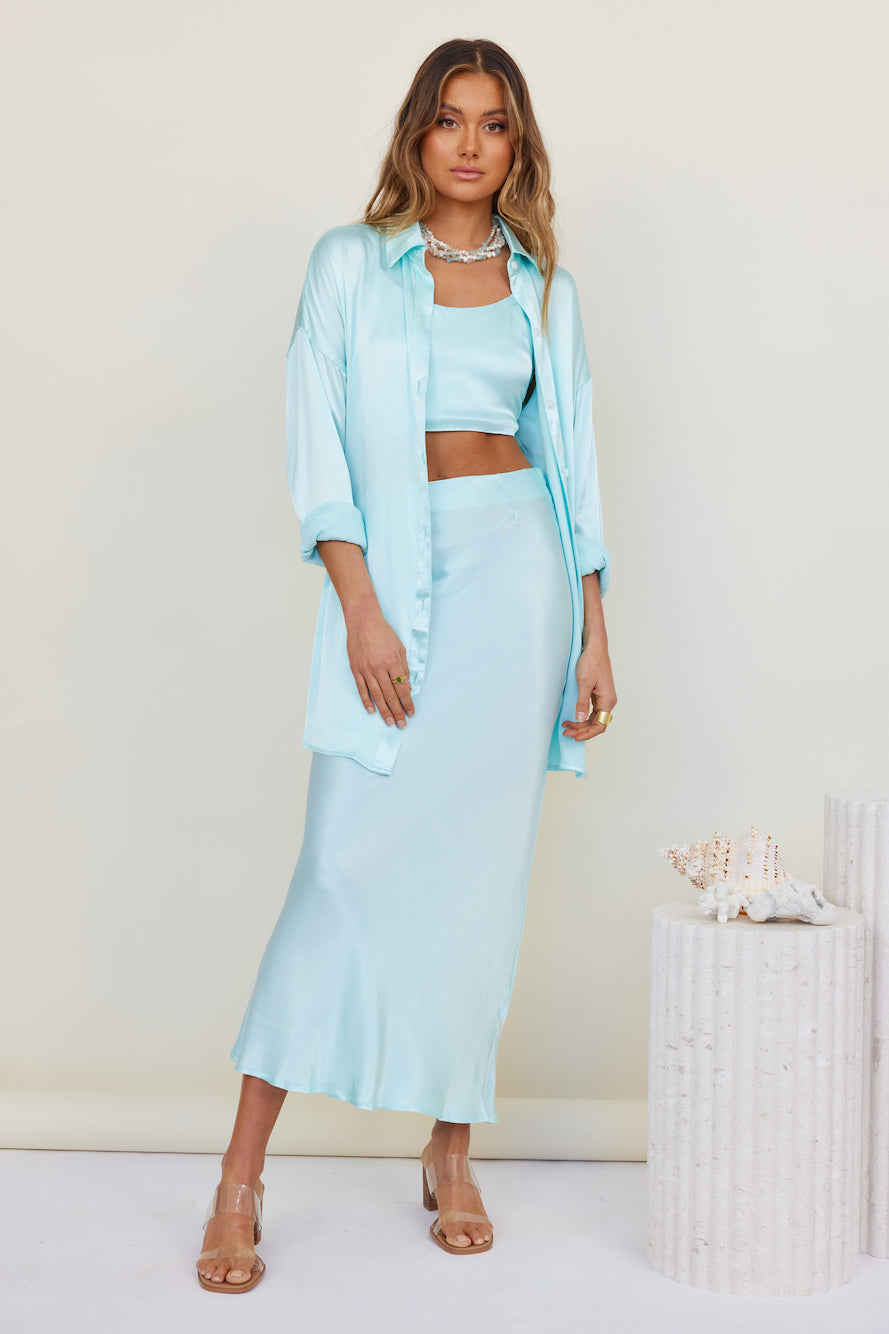 SNDYS Mystic Shirt Dress Sky-Seaa Fashion