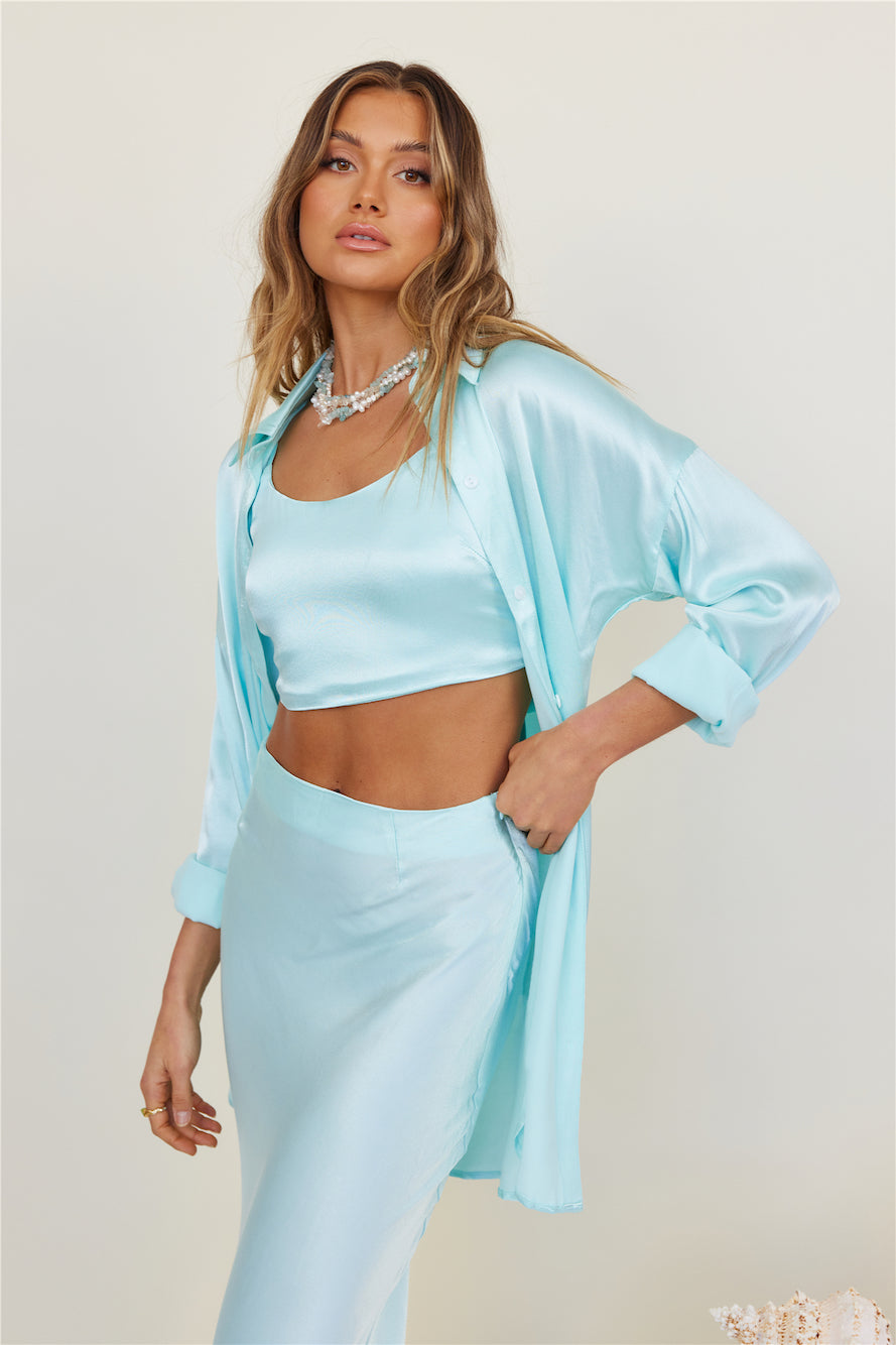 SNDYS Mystic Shirt Dress Sky-Seaa Fashion
