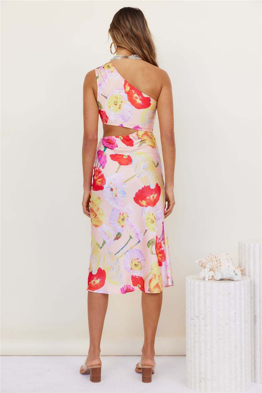 Slow Thoughts Midi Dress Floral-Seaa Fashion